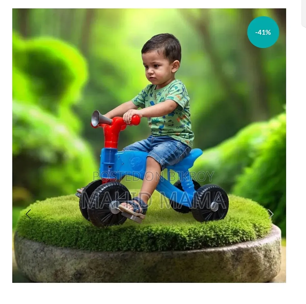 বেবি ট্রাইসাইকেল!