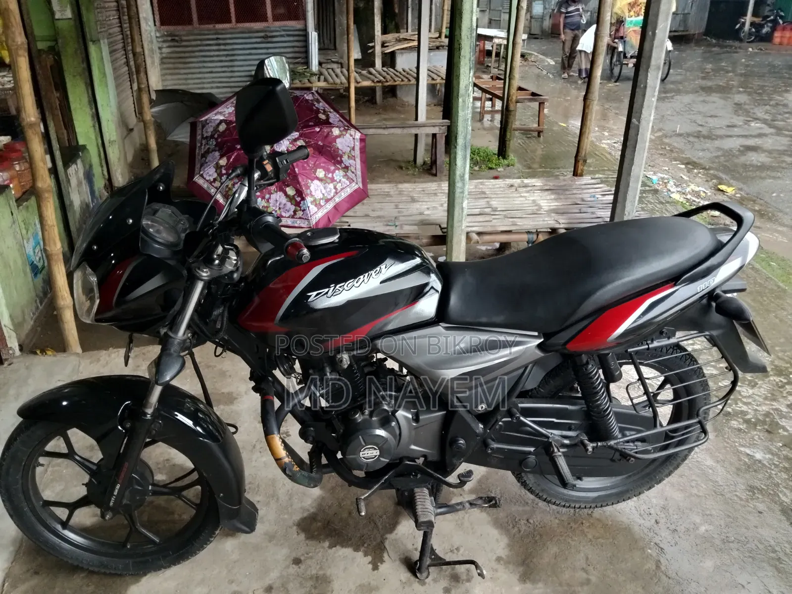 Bajaj Discover 110 2019 Black