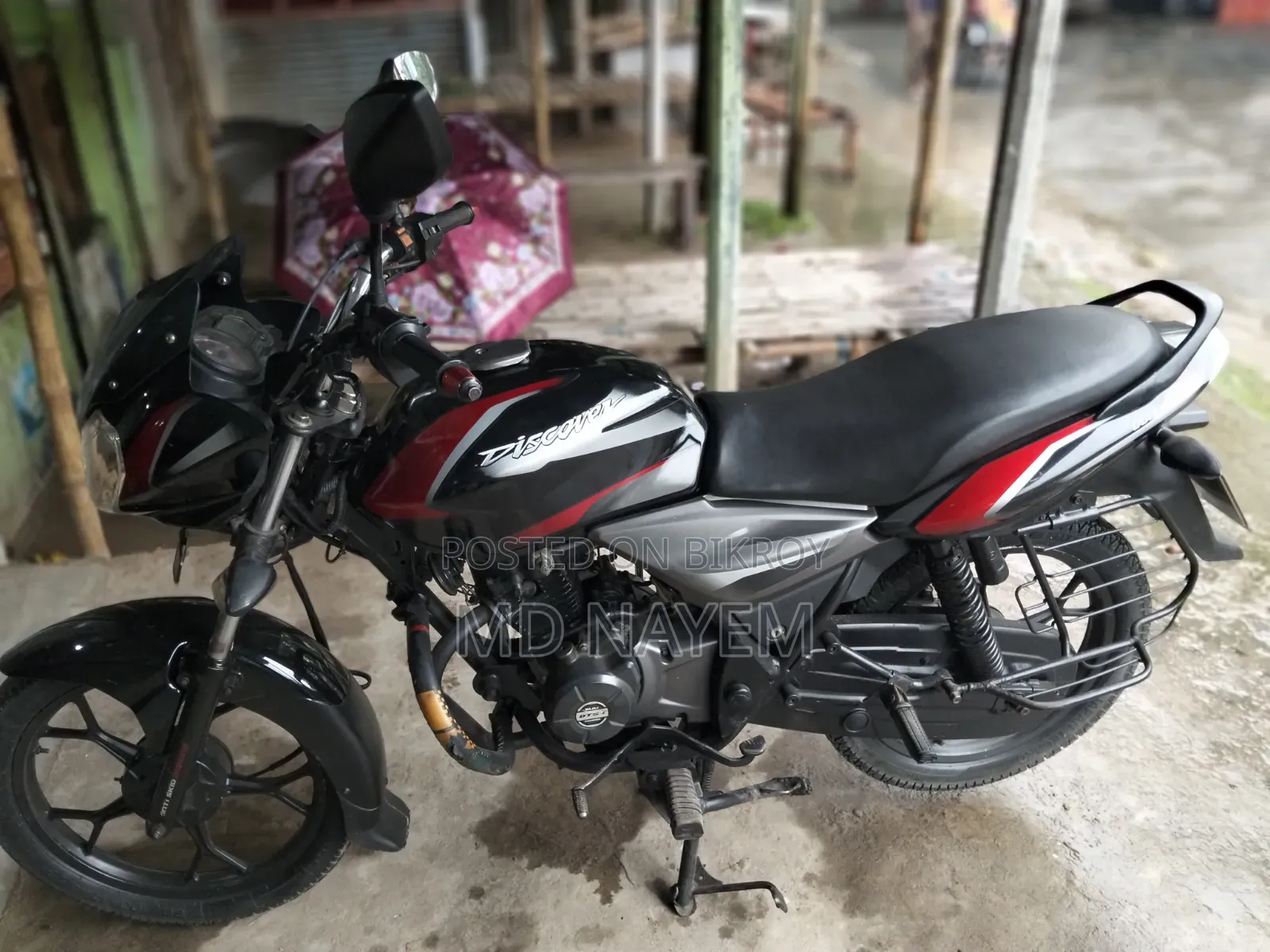 Bajaj Discover 110 2019 Black