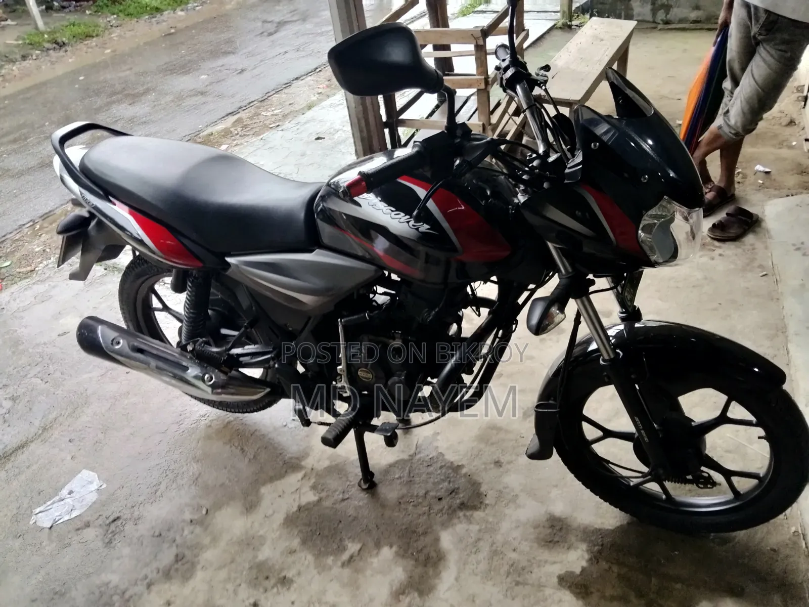 Bajaj Discover 110 2019 Black