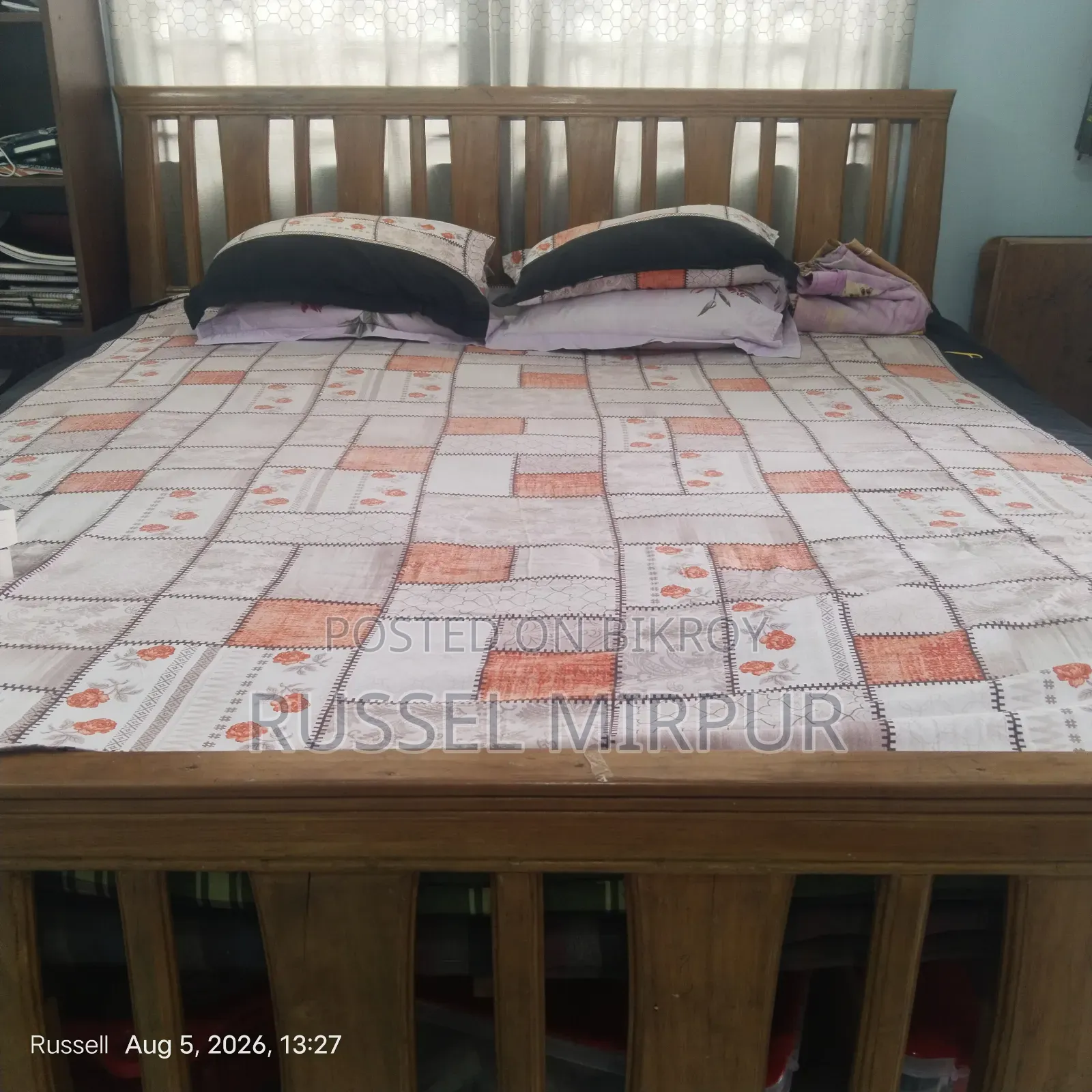 Teak Wood Bed