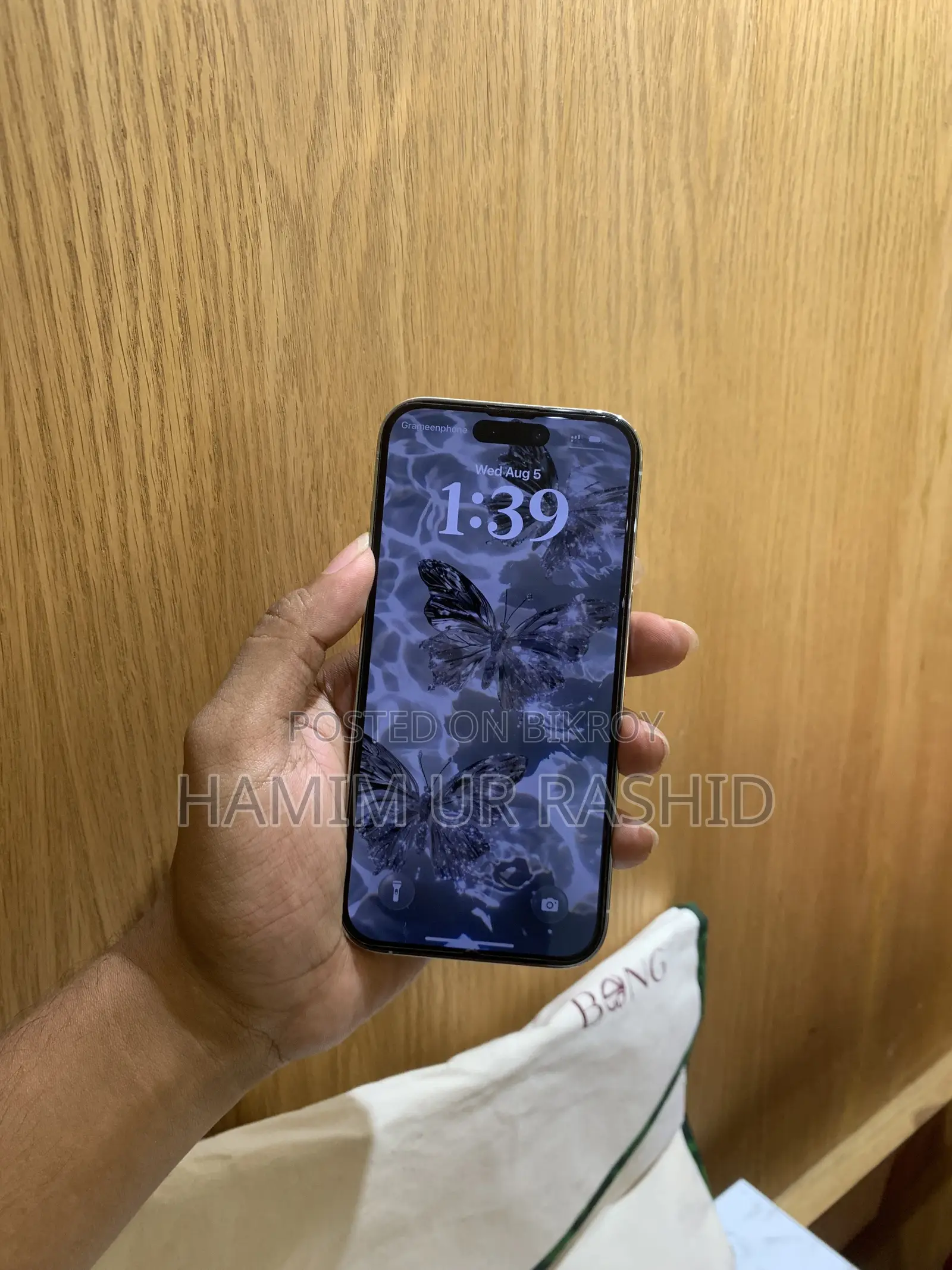 অ্যাপল আইফোন ১৪ প্রো ১২৮ জিবি সিলভার
