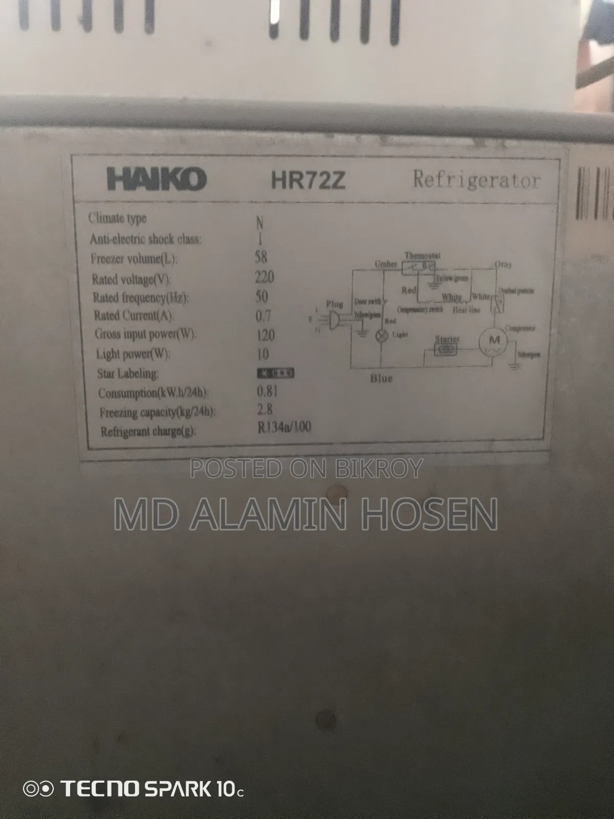 Haiko Refrigerator