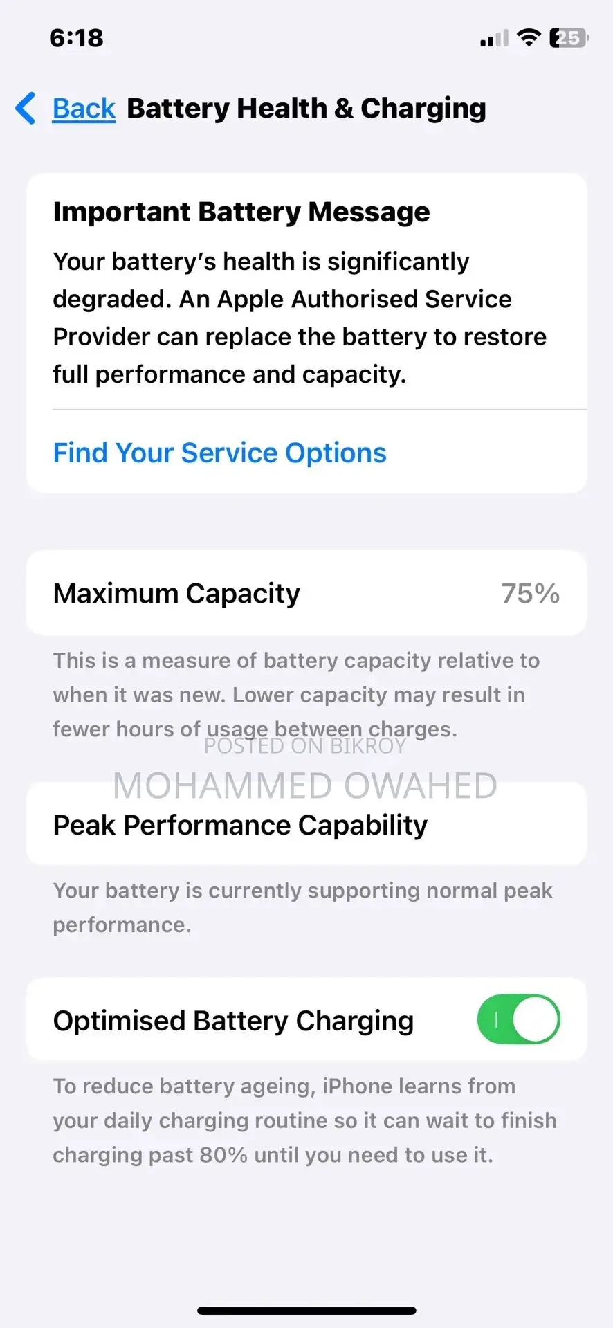 Apple iPhone XS 64 GB Rose Gold