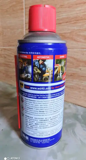 Wd-40 Multipurpose Rust Remover and Lubricant Spray - 277 ml