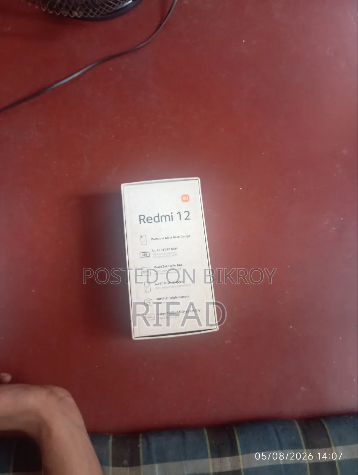 Xiaomi Redmi 12 256 GB Black