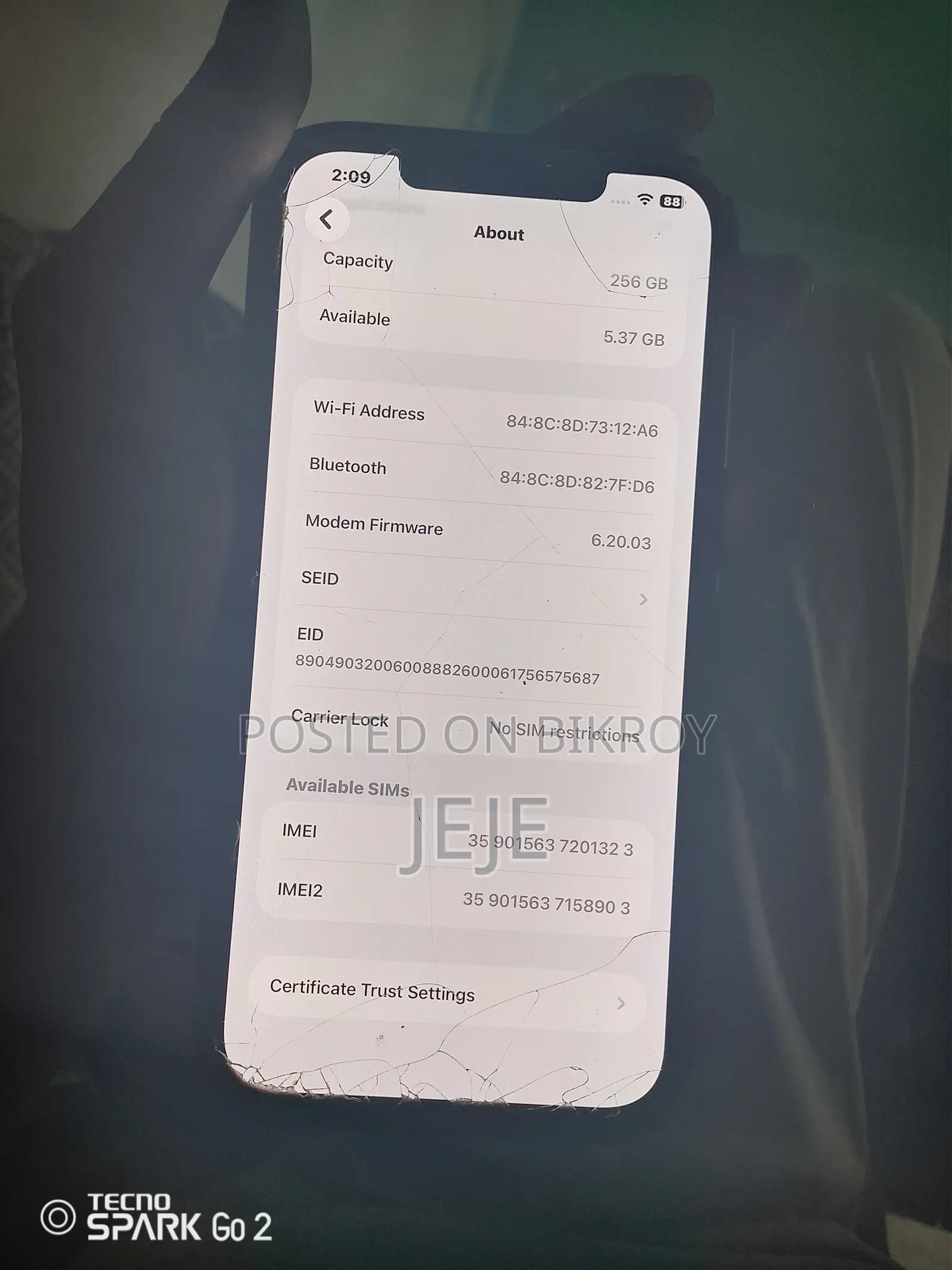 Apple iPhone 12 Pro Max 256 GB Gold