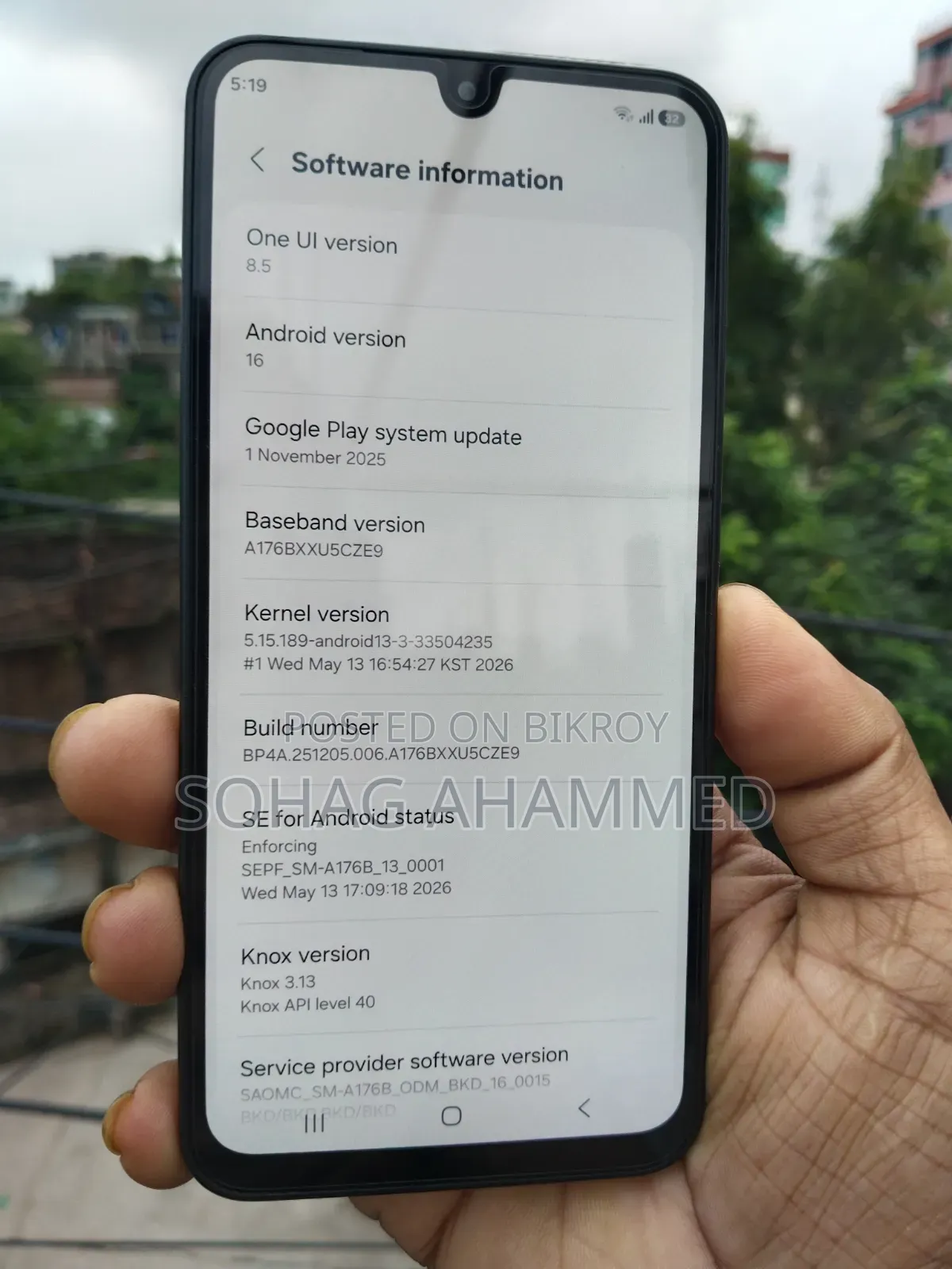 Samsung Galaxy A17 5G 128 GB Black