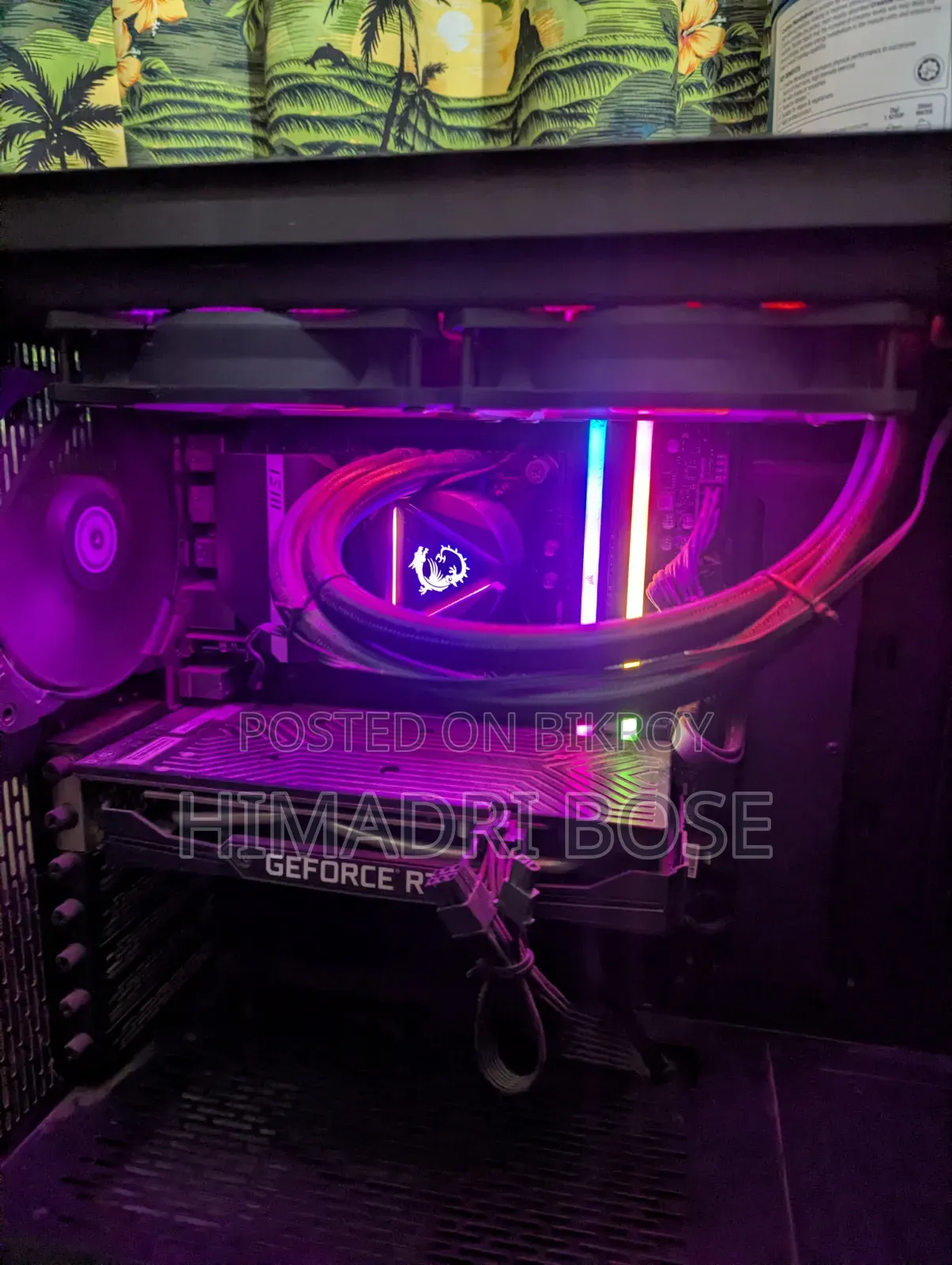 Desktop Computer MSI 16GB Intel Core i7 SSD 500GB