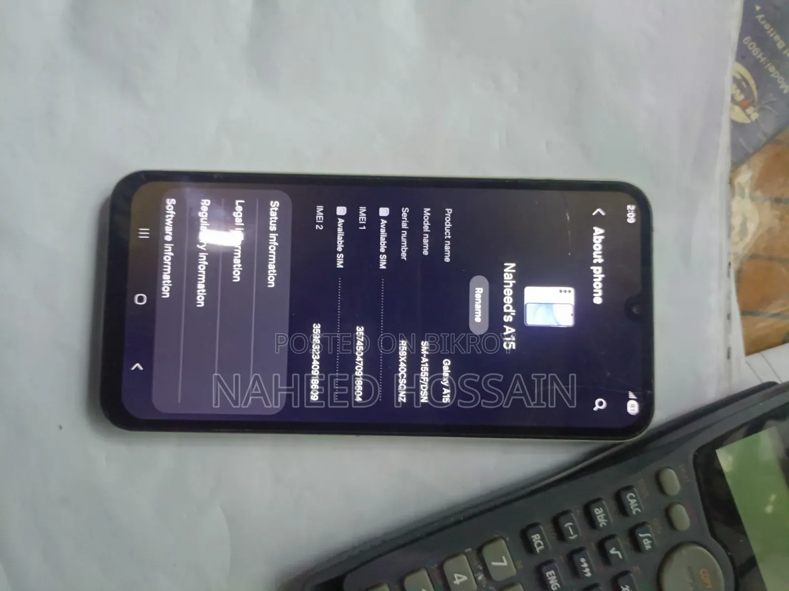 Samsung Galaxy A15 128 GB White
