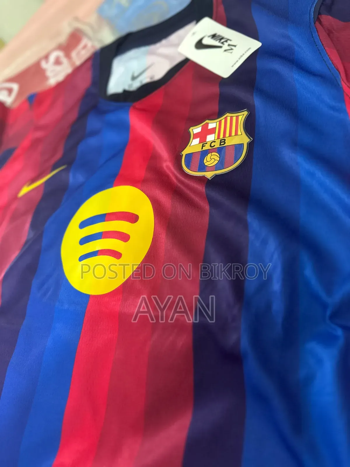 Barcelona Home Player Edition Replica