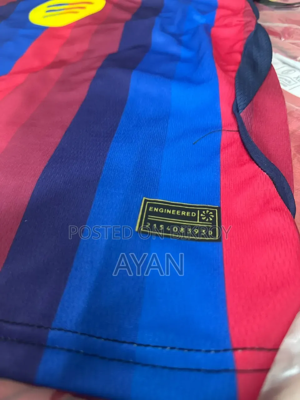 Barcelona Home Player Edition Replica