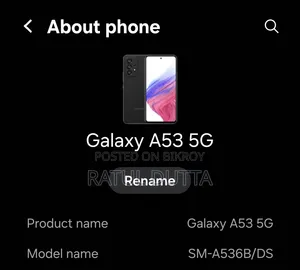 Samsung Galaxy A53 5G 128 GB Black