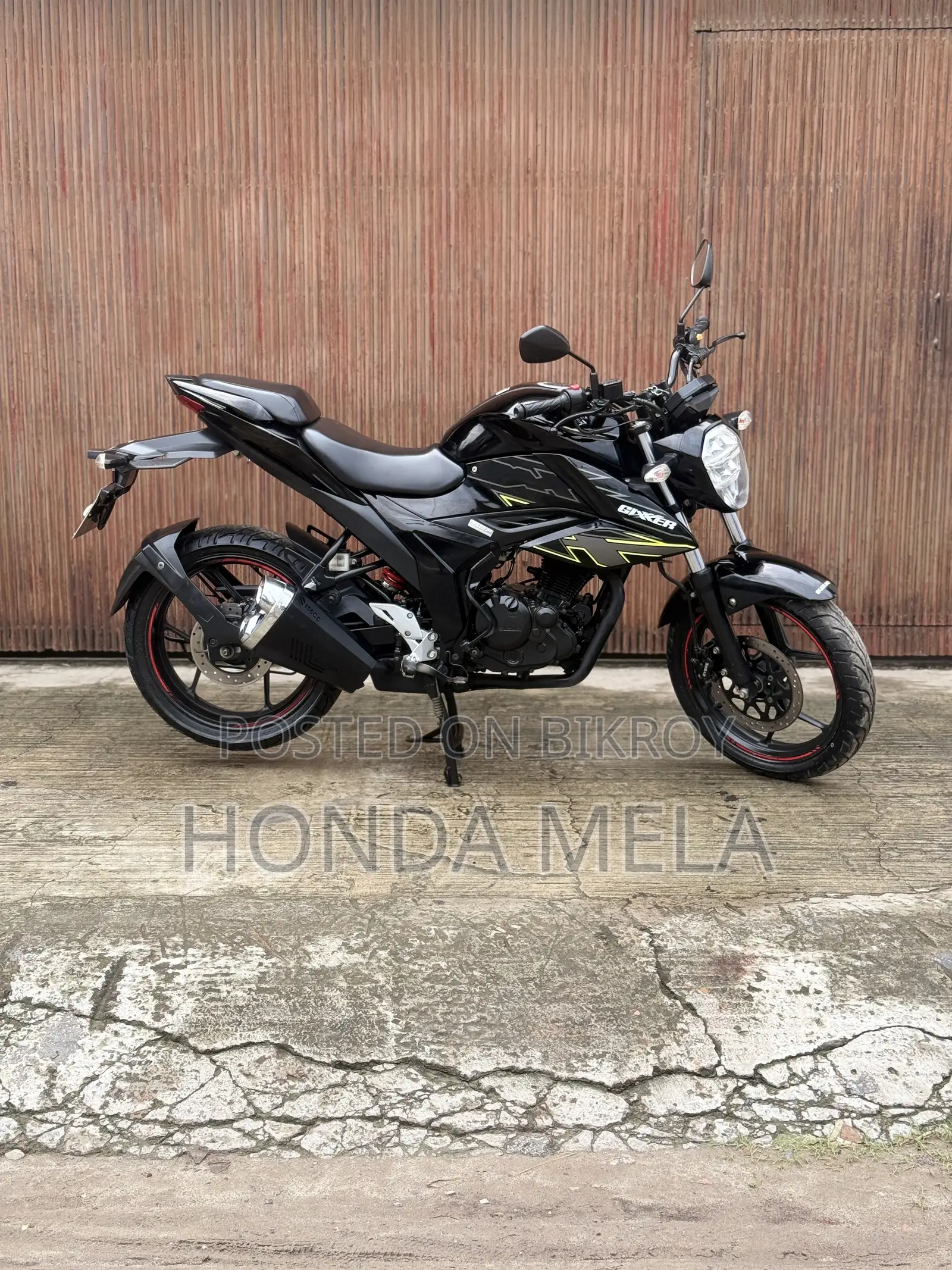 Suzuki Gixxer 2021 Black