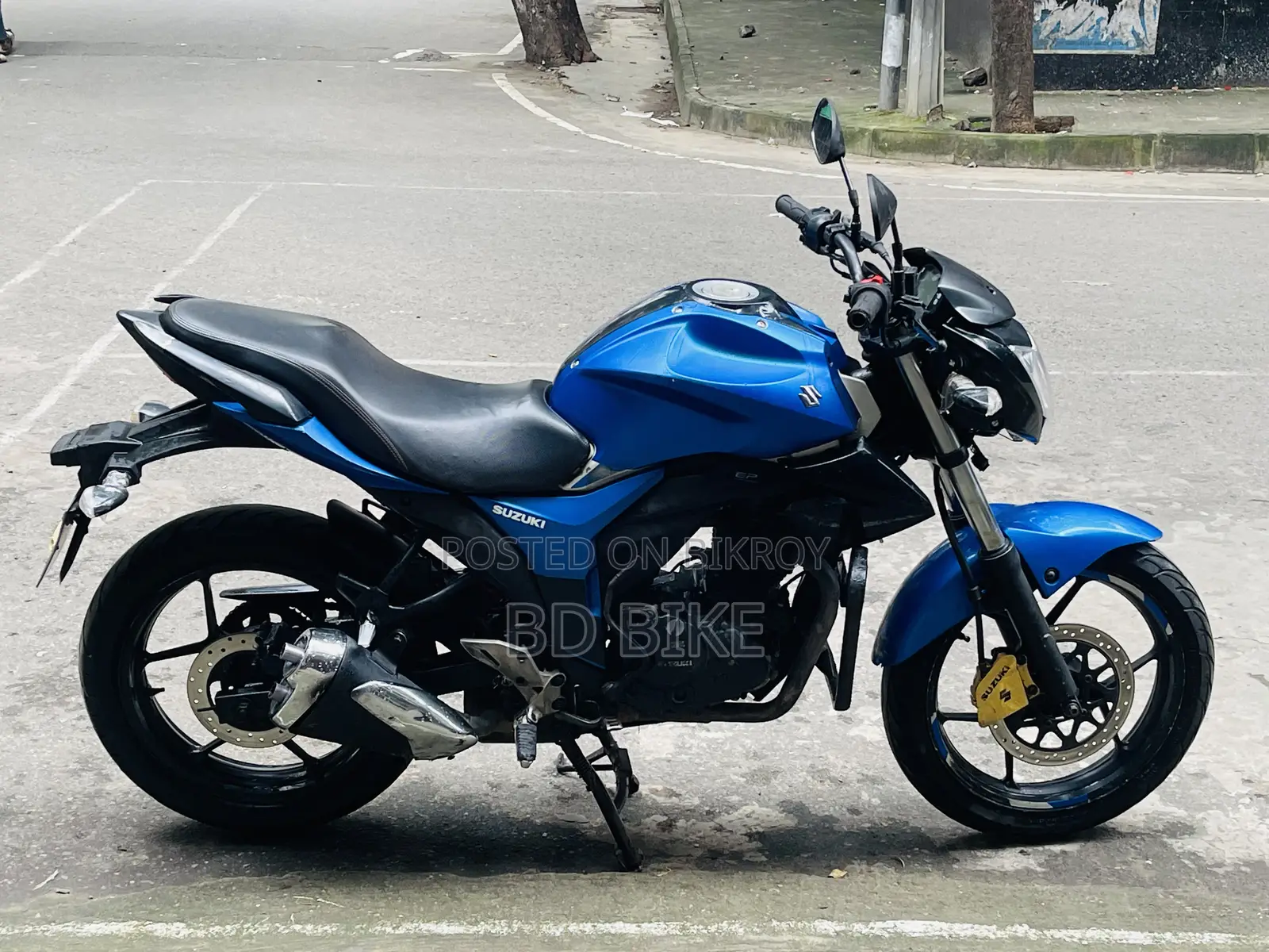Suzuki Gixxer 2017 Blue