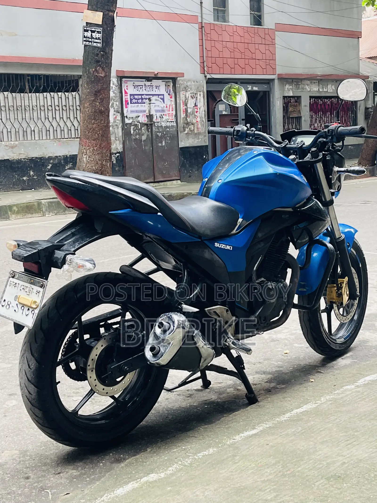 Suzuki Gixxer 2017 Blue