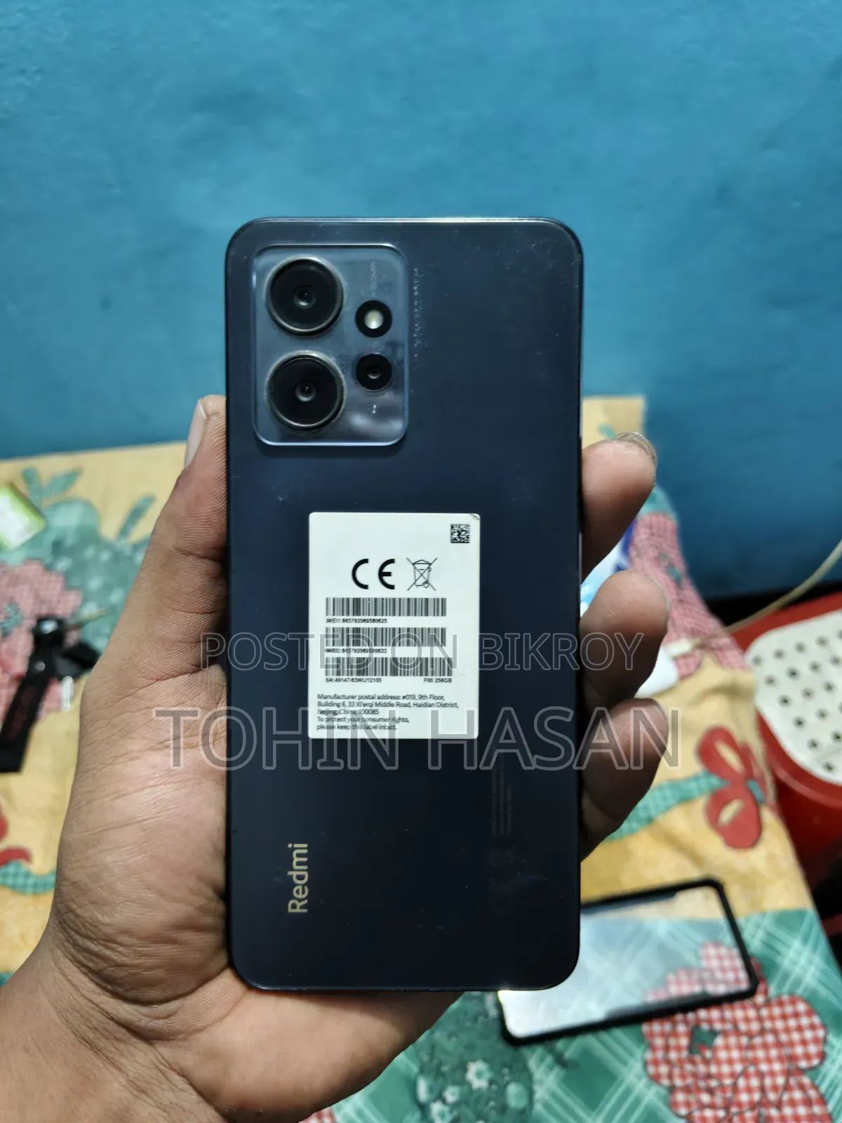Xiaomi Redmi Note 12 256 GB Black