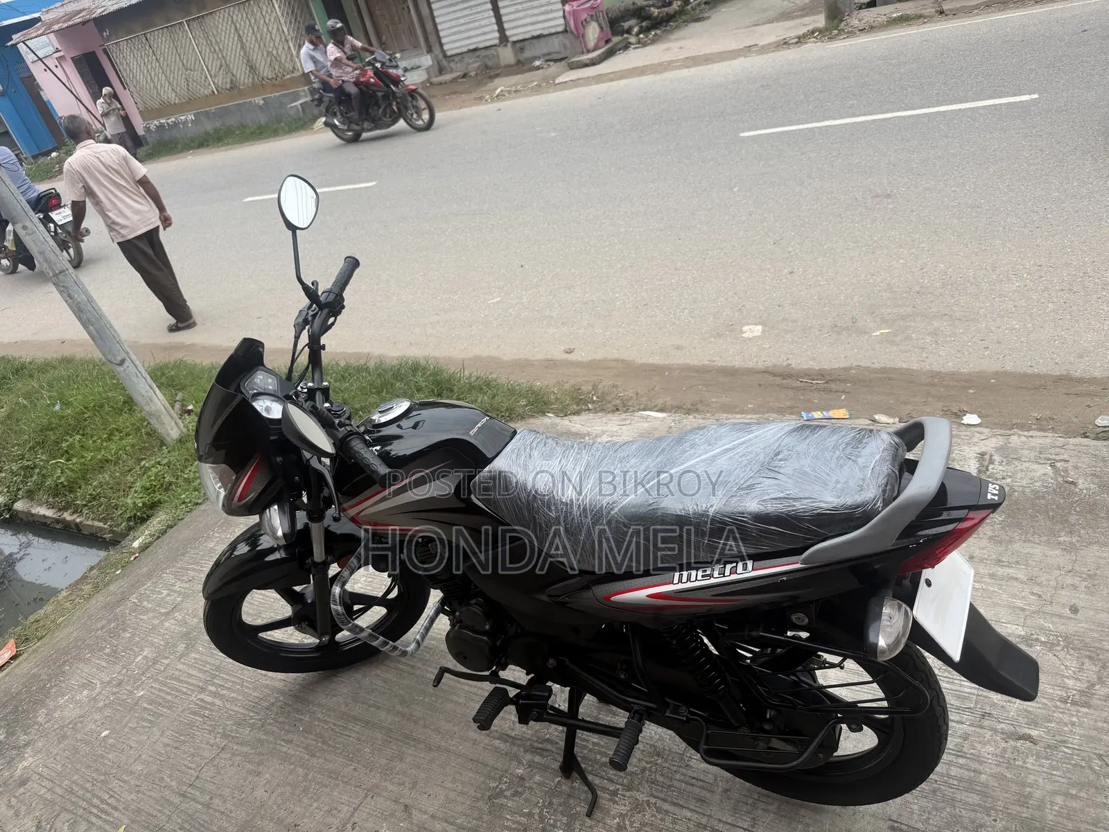 TVS Metro 2021 Black