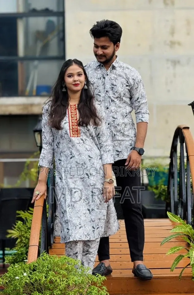Brought three-pieces and shirts for couples