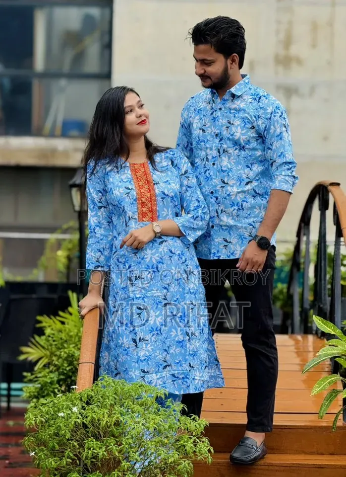 Brought three-pieces and shirts for couples