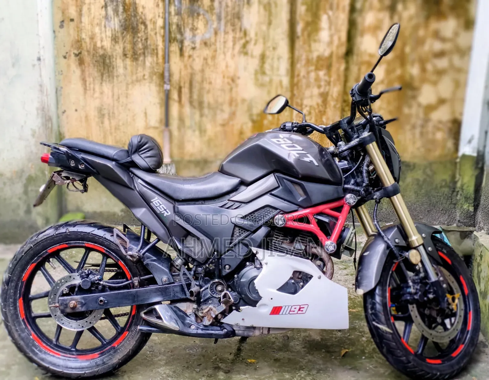 রানার বোল্ট ১৬৫আর ২০২১ কালো