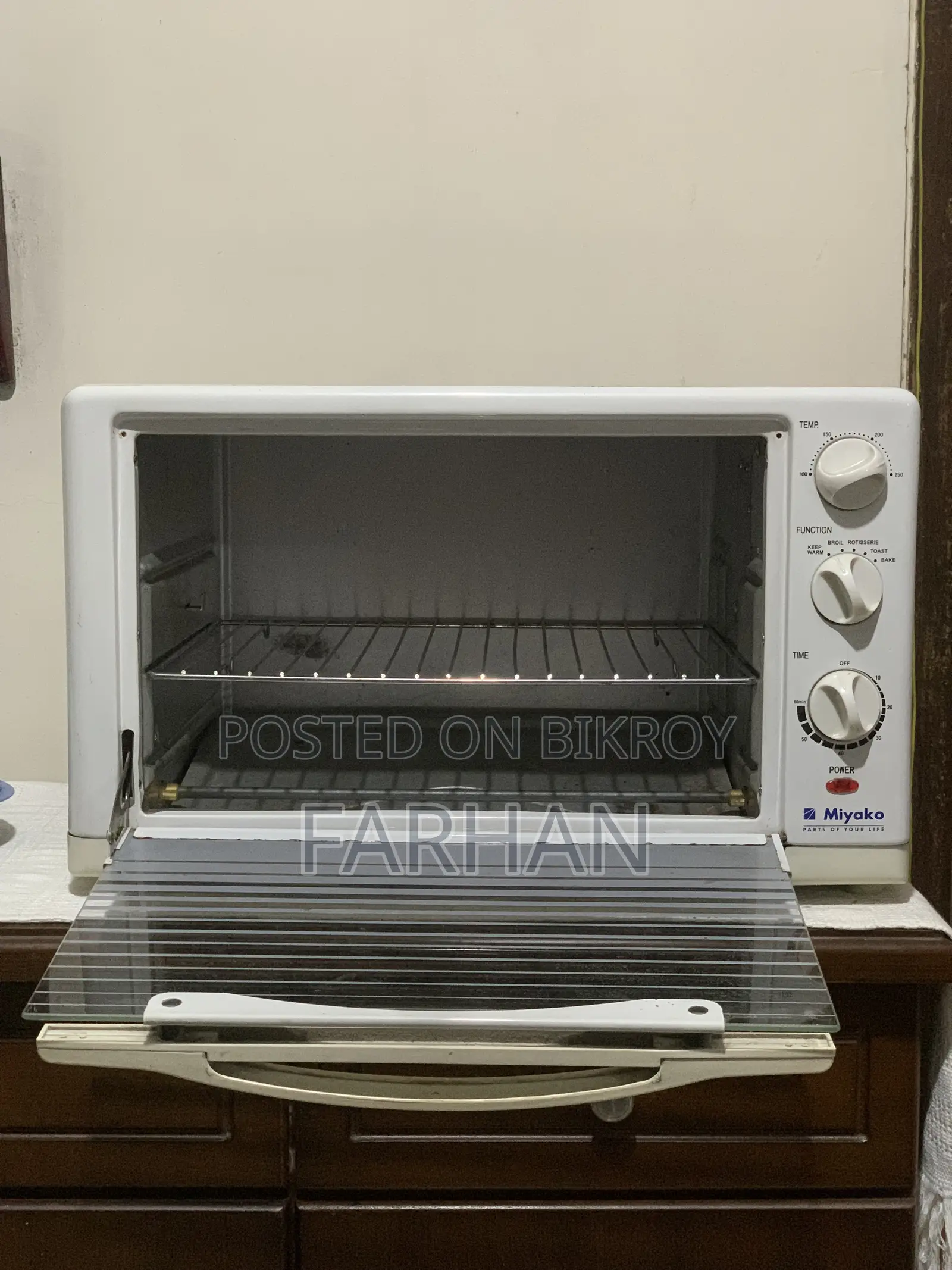 Miyako Electric Toaster Oven (34L)