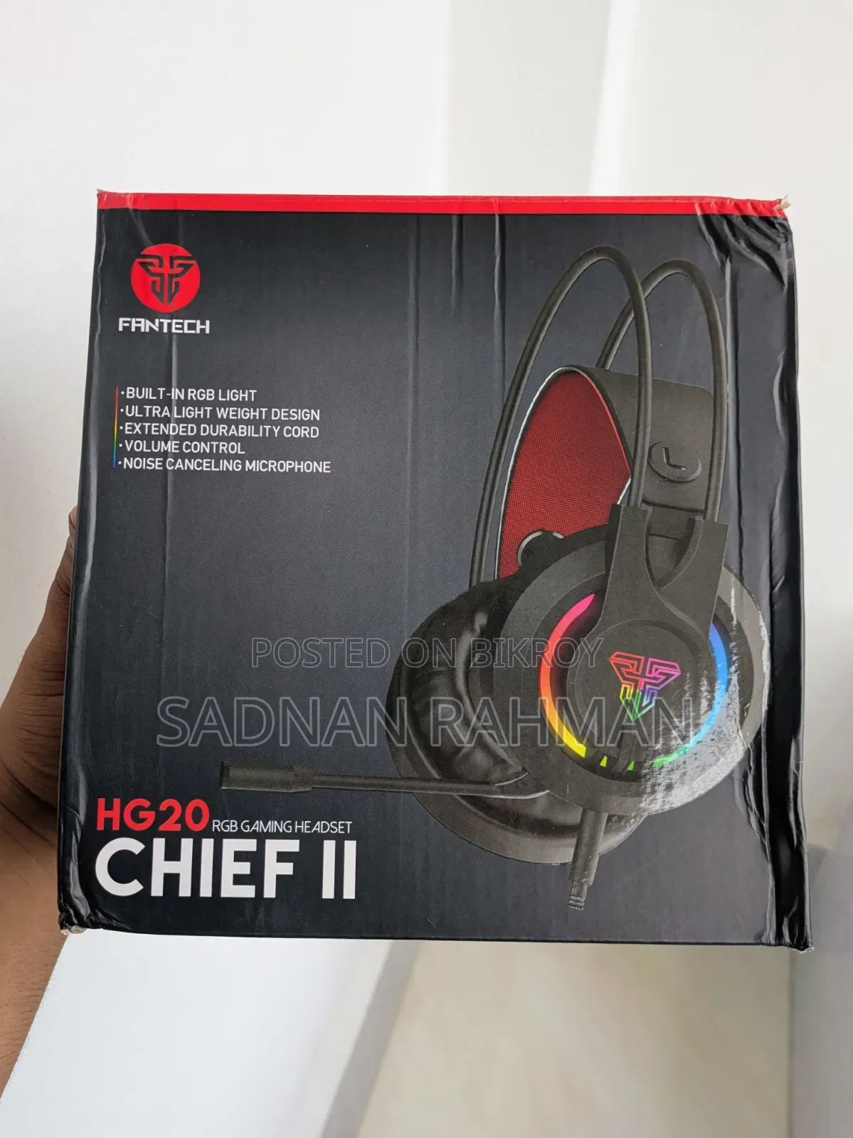 Fantech Chief II HG20 RGB Gaming Headphone