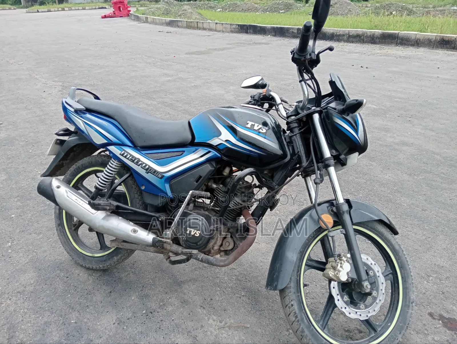 TVS Metro Plus 2021 Blue