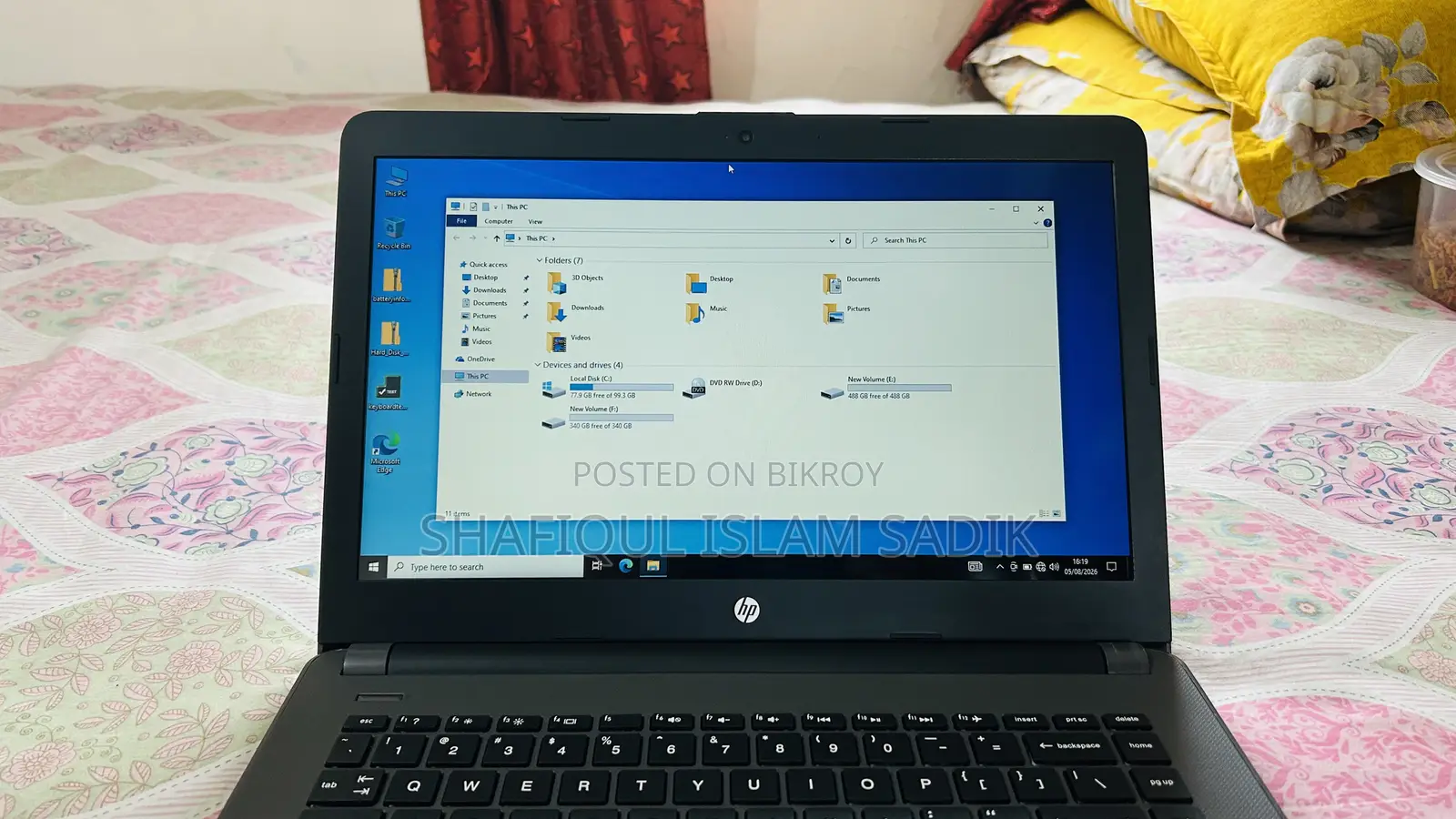 Laptop HP 240 G6 8GB Intel Core i5 HDD 1T