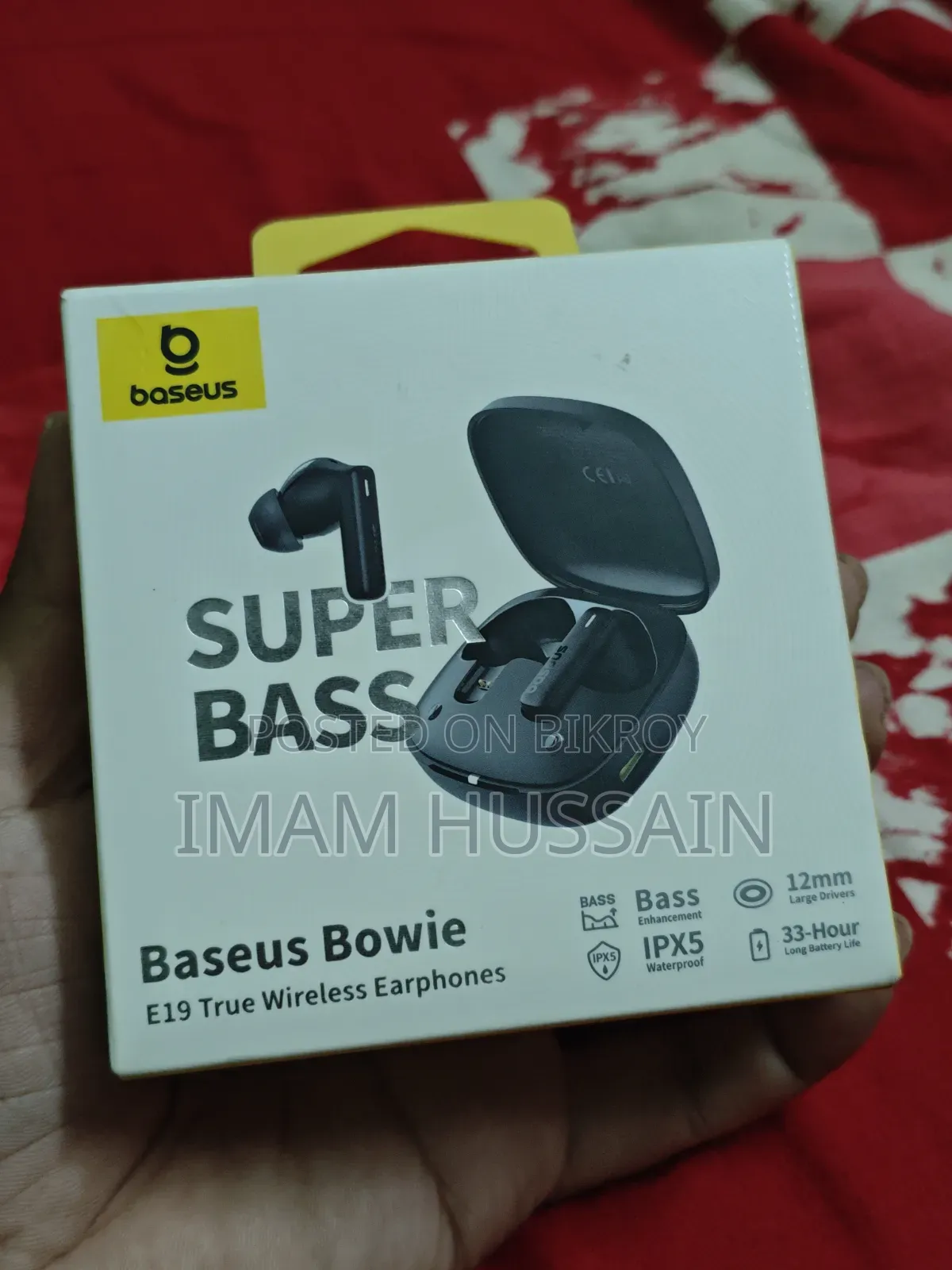 Baseus Bowie E19 Super Bass and Long Battery