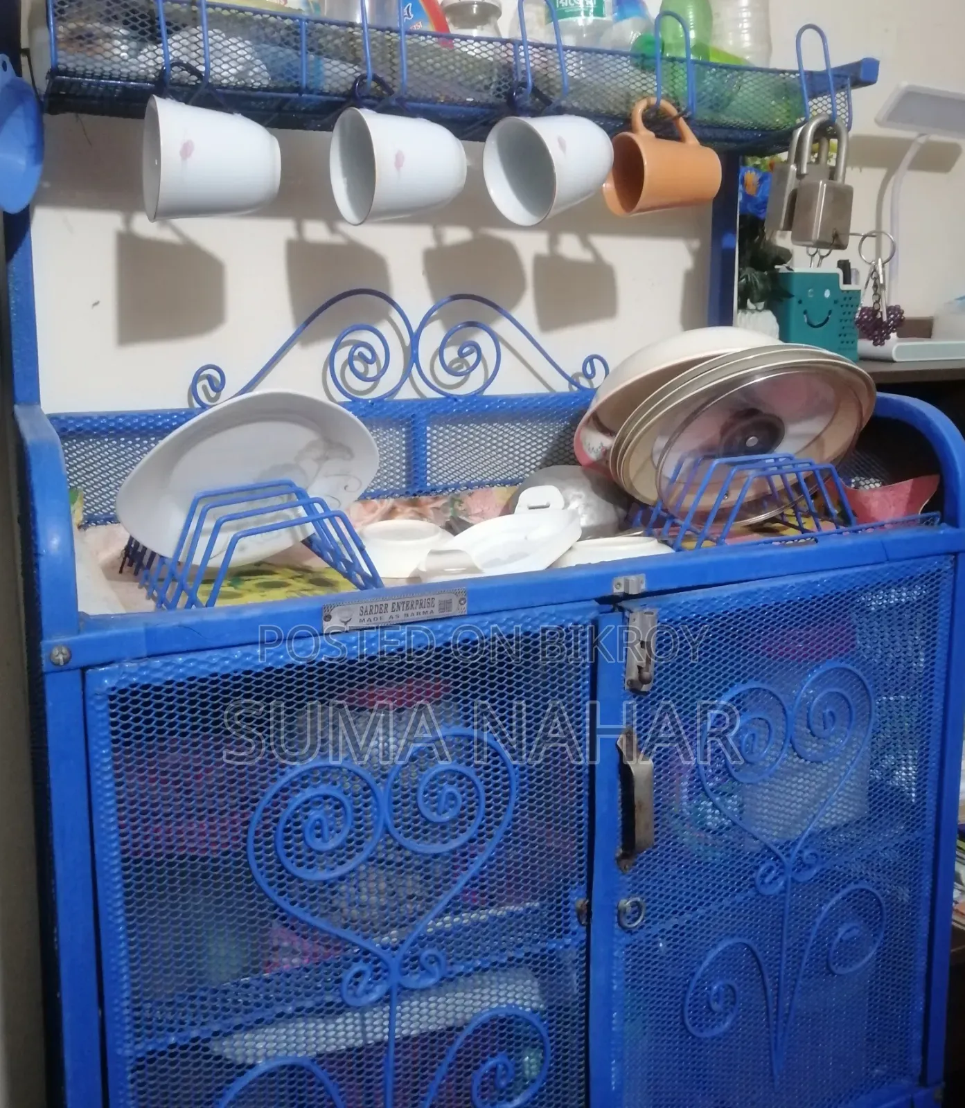 4 Doors Kitchen Shelf