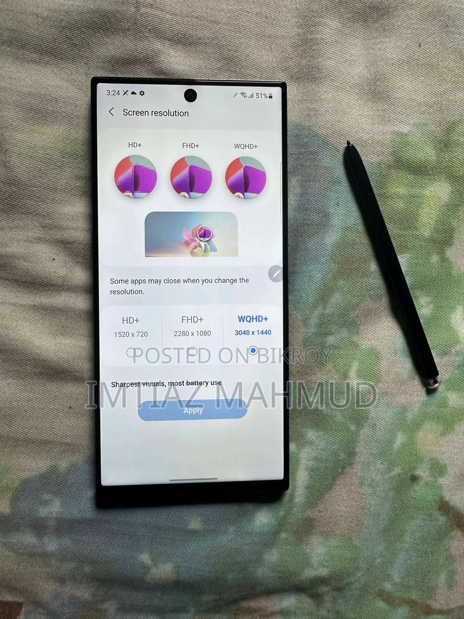 Samsung Galaxy Note 10 Plus 5G 512 GB Blue