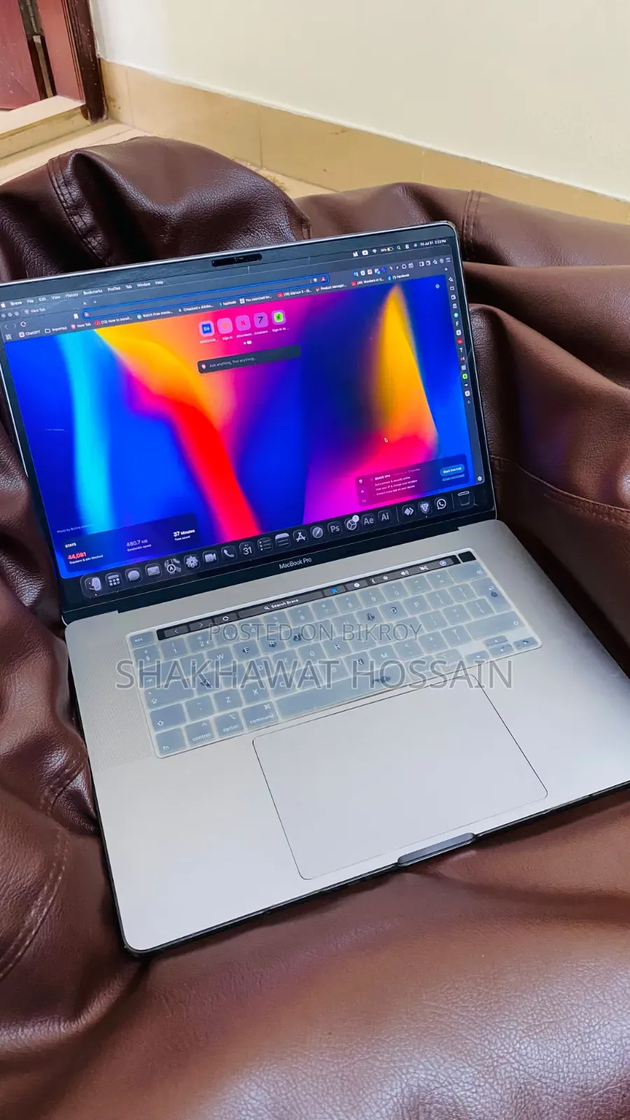 Laptop Apple MacBook 2019 16GB Intel Core i7 SSD 512GB