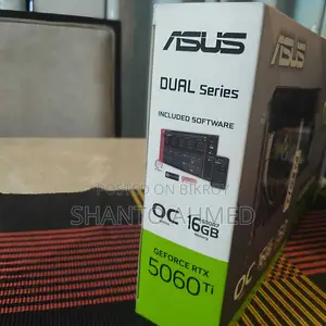 ASUS Dual GeForce RTX 5060 Ti OC Edition — 16GB GDDR7