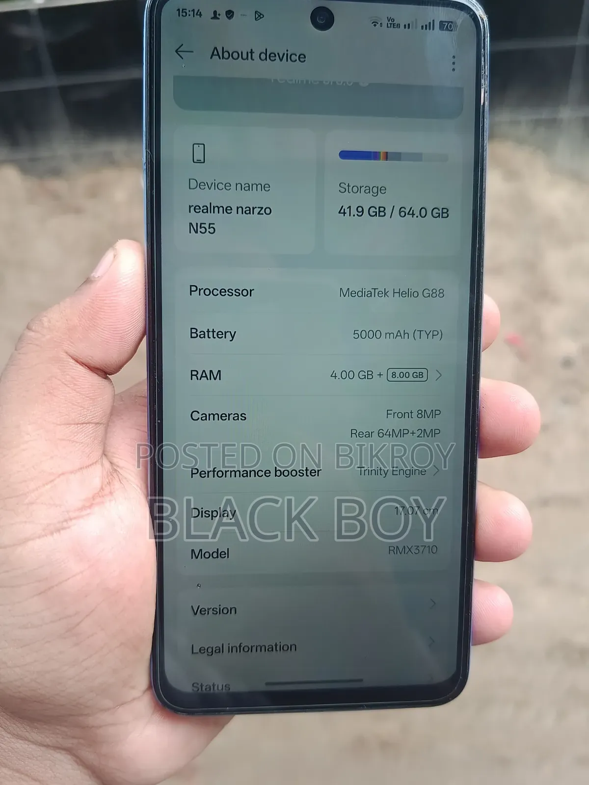 Realme Narzo N55 64 GB Green