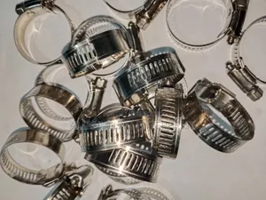 Premium Stainless Steel Hose Clamp | Adjustable Worm Gear Pipe Clamp