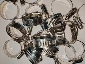 Premium Stainless Steel Hose Clamp | Adjustable Worm Gear Pipe Clamp