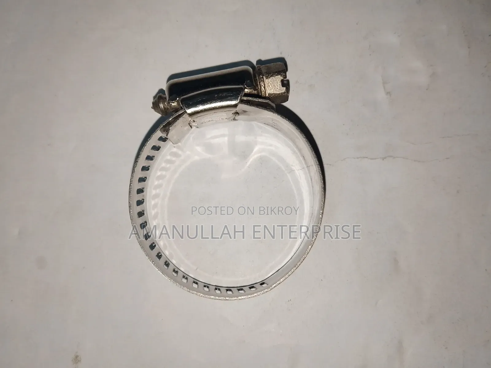 Premium Stainless Steel Hose Clamp | Adjustable Worm Gear Pipe Clamp