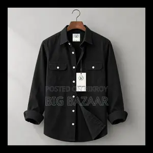 Double Pocket Oxford Shirt Cotton Fabric