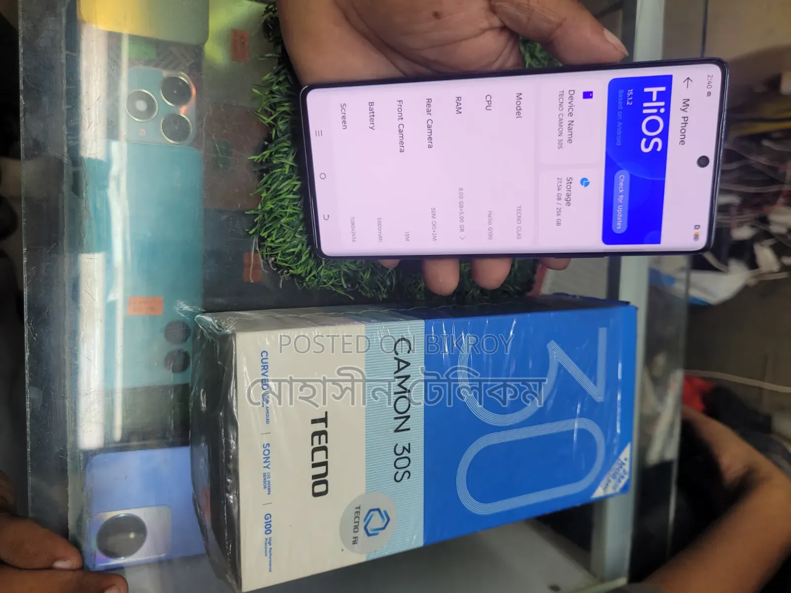 Tecno Camon 30S 256 GB Gray