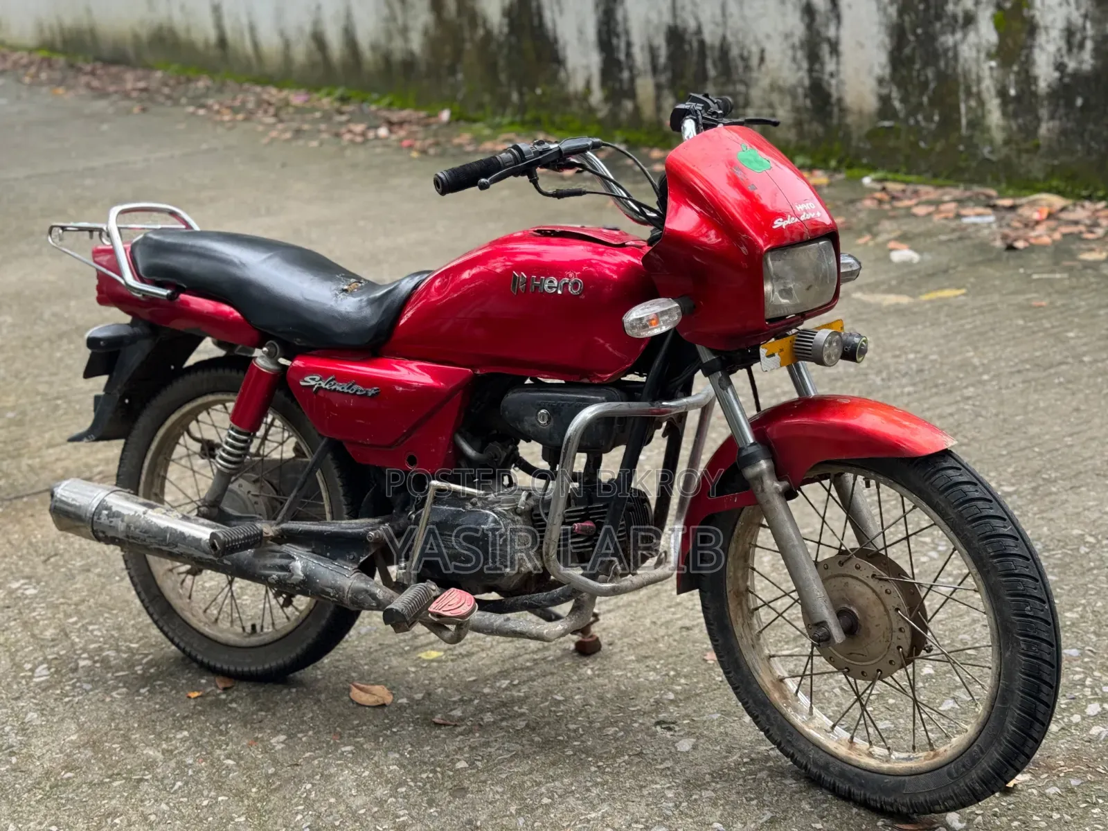 হিরো স্প্লেন্ডার প্লাস ২০০৪ রেড