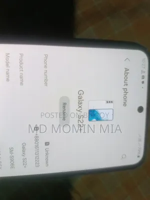 Samsung Galaxy S22+ 5G 256 GB Black