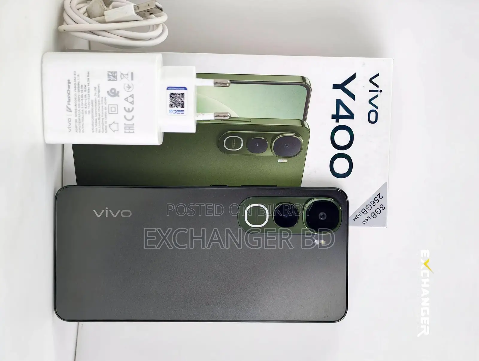 Vivo Y400 256 GB Green