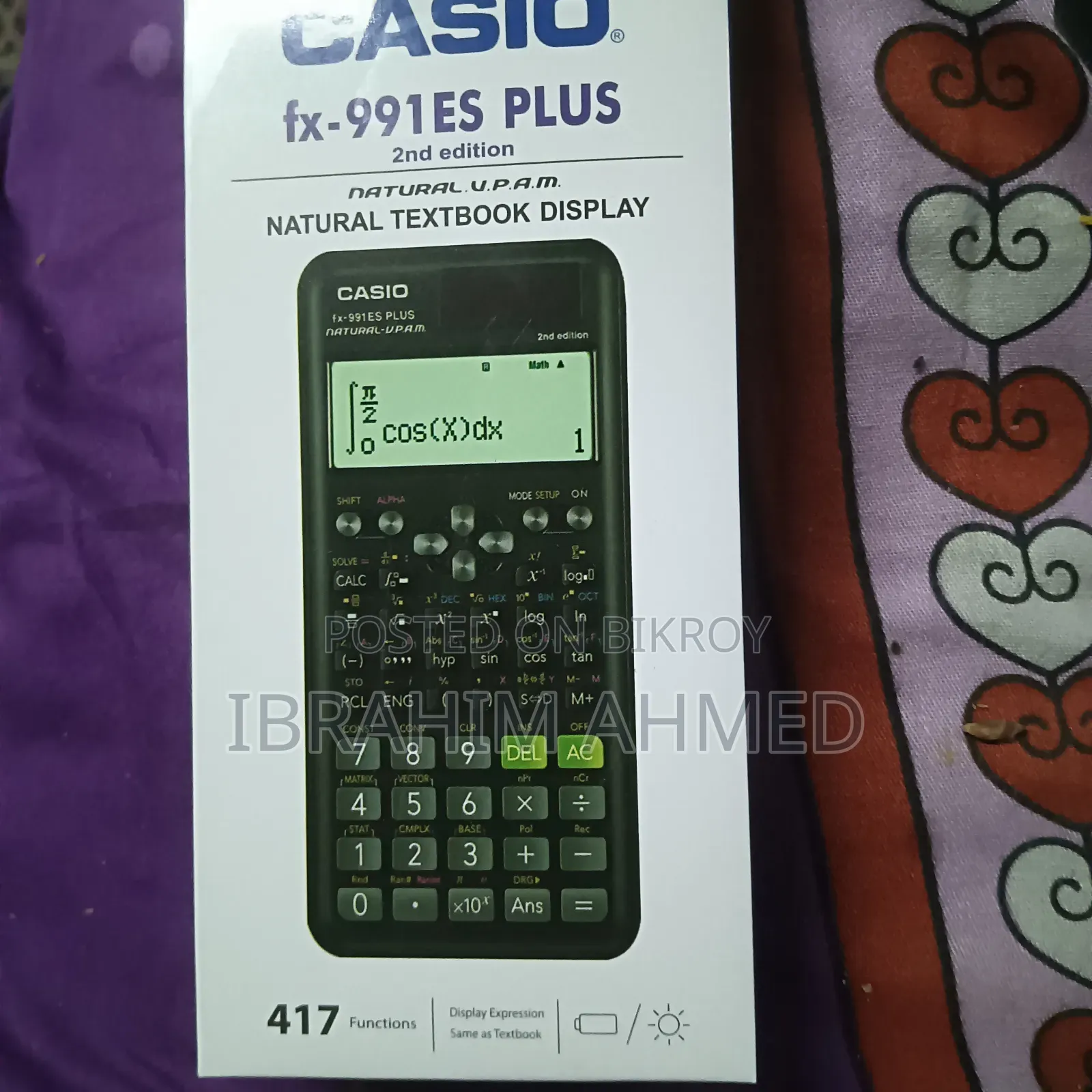 কাসিও এফএক্স-৯৯১ইএস প্লাস ২য় জেনারেশন
