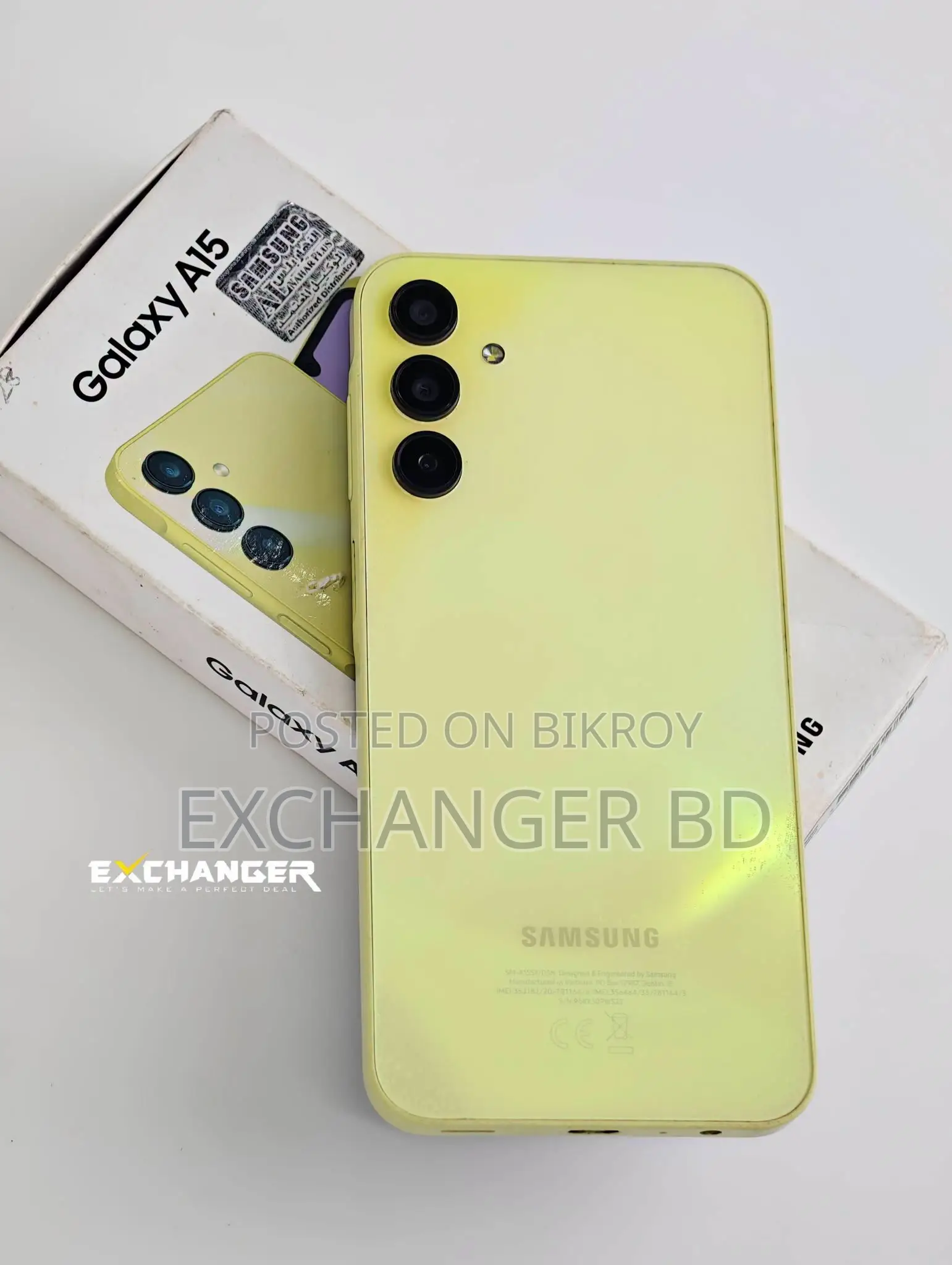 Samsung Galaxy A15 128 GB Yellow