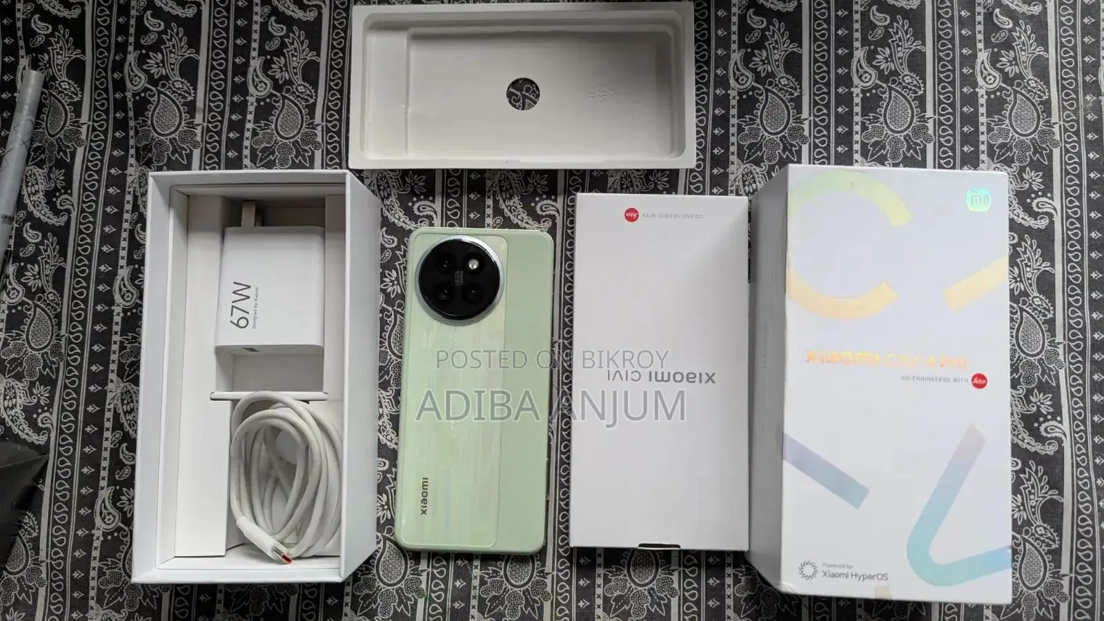Xiaomi Civi 4 Pro 256 GB Green