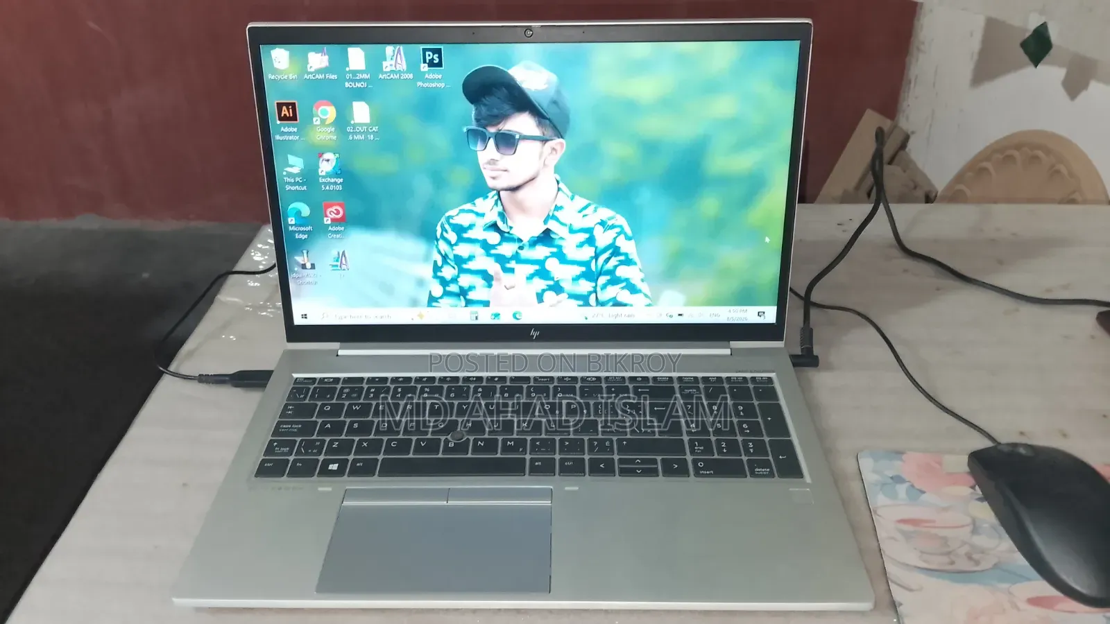 Laptop HP EliteBook 850 G8 16GB Intel Core I5 SSD 256GB