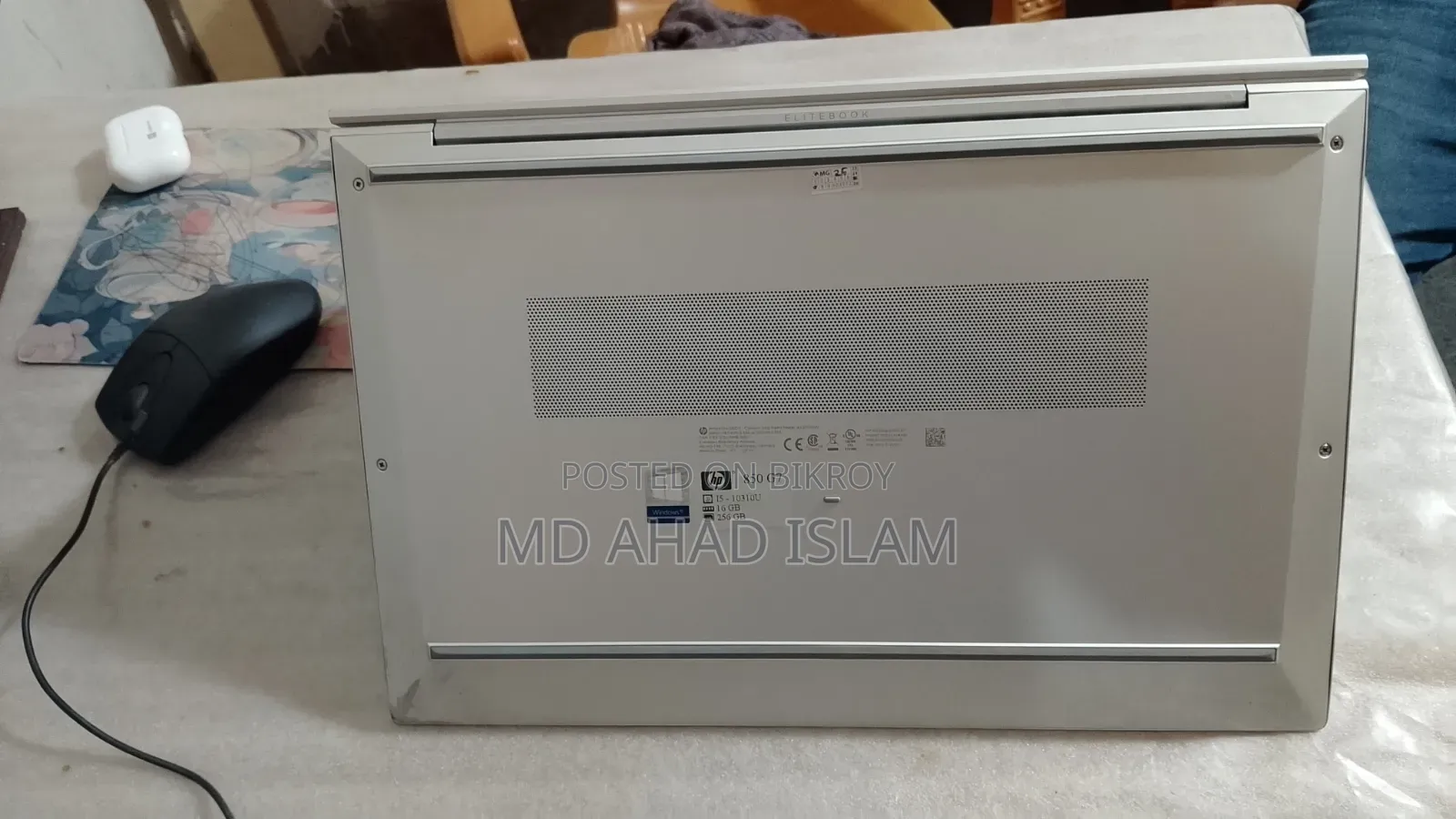 Laptop HP EliteBook 850 G8 16GB Intel Core I5 SSD 256GB