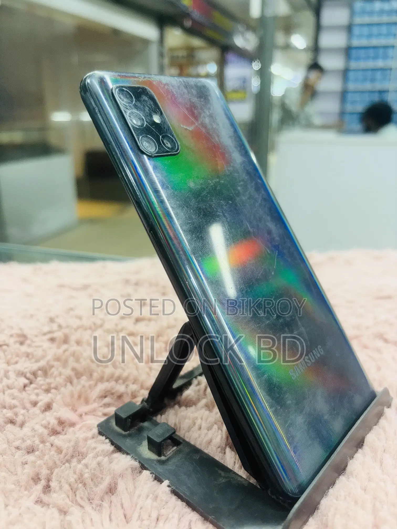 স্যামসাং গ্যালাক্সি এ৫১ ৫জি ১২৮ জিবি ব্ল্যাক