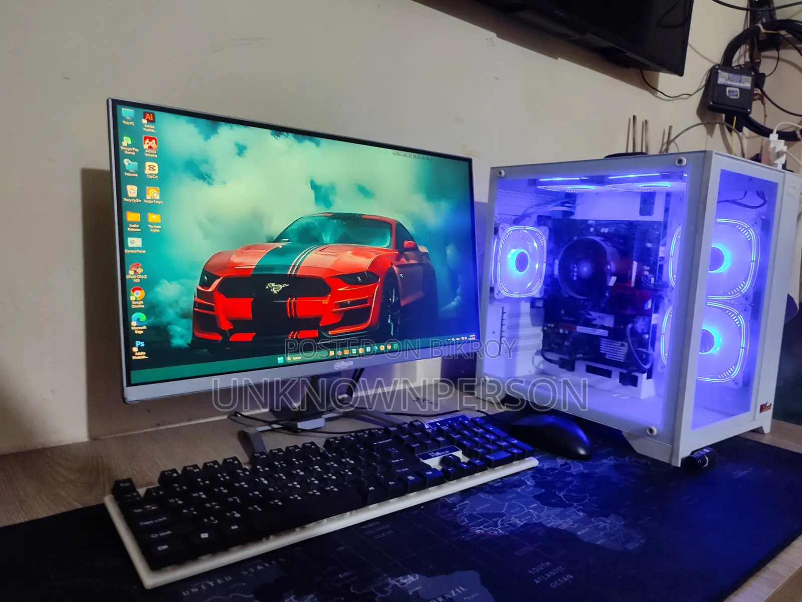 Desktop Computer 8GB AMD Ryzen 5 HDD+SSD 750GB